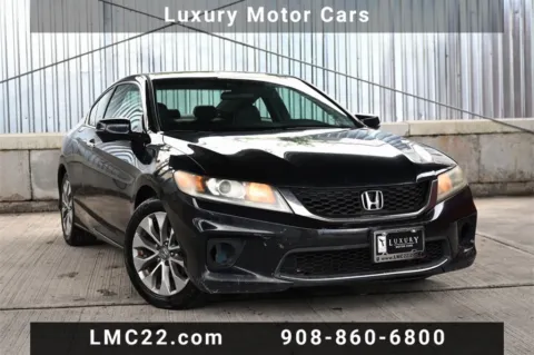 Black 2013 Honda Accord Cpe EX-L for sale in Hillside, NJ