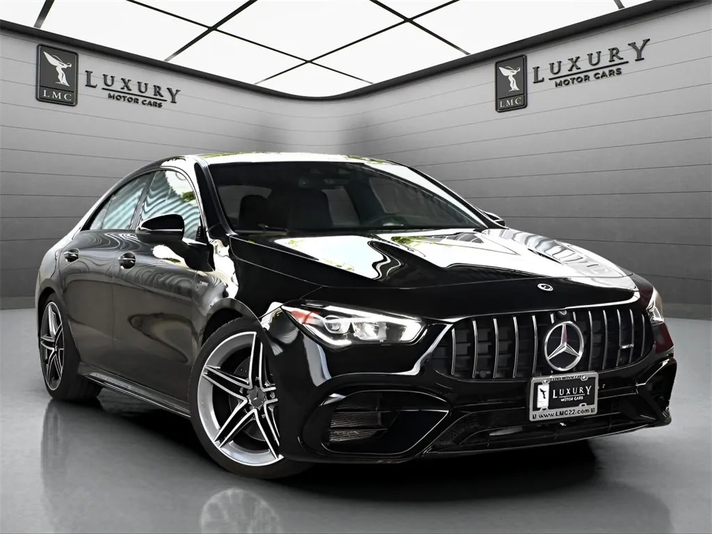 Black 2021 Mercedes-Benz CLA AMG CLA 45 for sale in Hillside, NJ