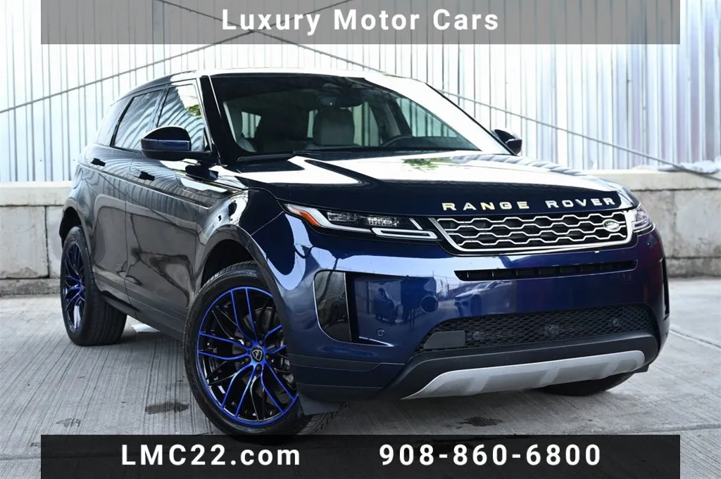 Blue 2023 Land Rover Range Rover Evoque SE for sale in Hillside, NJ