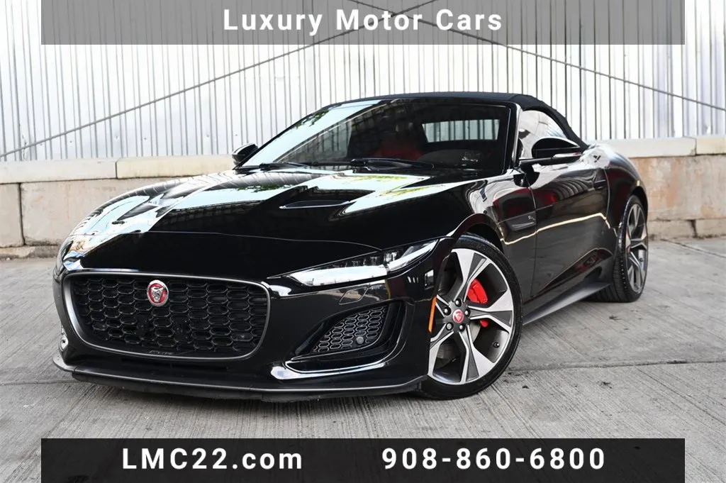 Black 2021 Jaguar F-TYPE First Edition for sale in Hillside, NJ