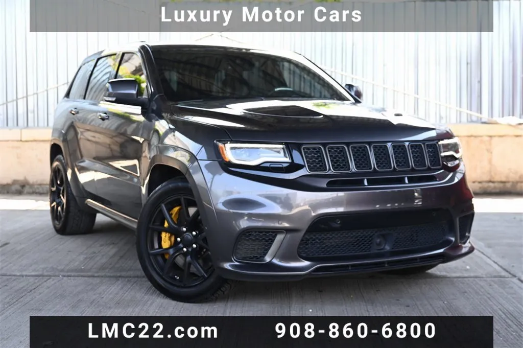 Gray 2018 Jeep Grand Cherokee Trackhawk for sale in Hillside, NJ
