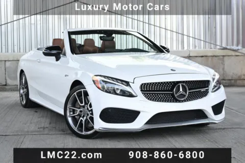 White 2017 Mercedes-Benz C-Class AMG C 43 for sale in Hillside, NJ