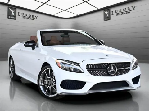 White 2017 Mercedes-Benz C-Class AMG C 43 for sale in Hillside, NJ