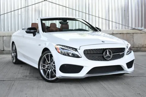 White 2017 Mercedes-Benz C-Class AMG C 43 for sale in Hillside, NJ