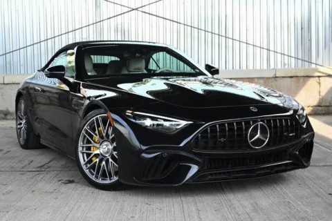 Another view of 2022 Mercedes-Benz SL AMG SL 63 for sale in Hillside, NJ at Luxury Motor Cars