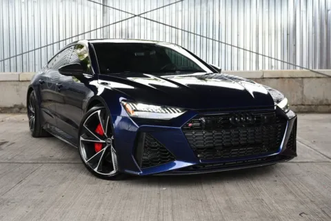 Blue 2021 Audi RS 7 4.0T for sale in Hillside, NJ