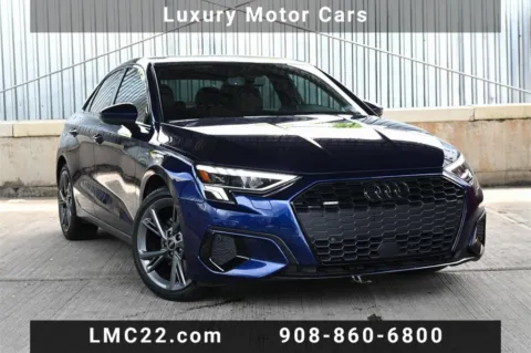 Blue 2024 Audi A3 Premium Plus for sale in Hillside, NJ