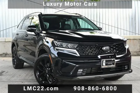 Black 2021 Kia Sorento SX for sale in Hillside, NJ