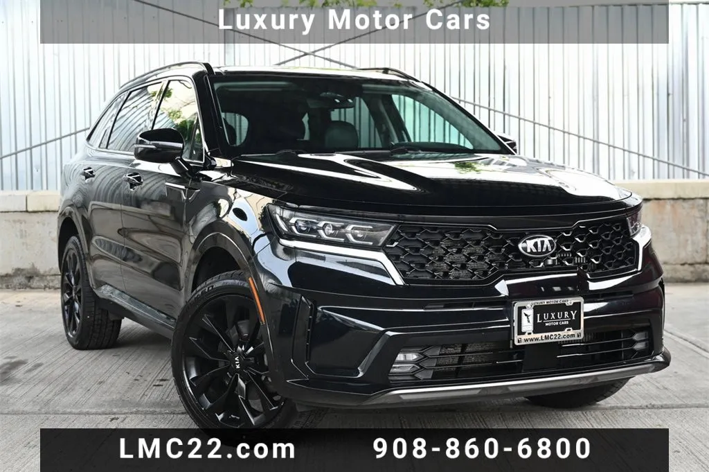 Black 2021 Kia Sorento SX for sale in Hillside, NJ