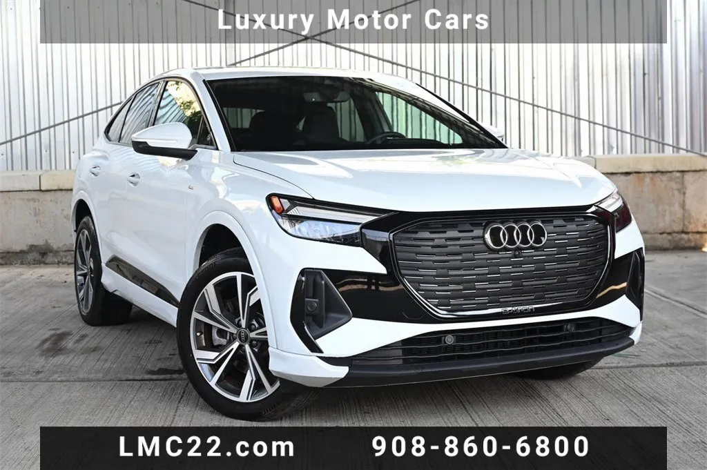 White 2024 Audi Q4 e-tron Sportback Premium for sale in Hillside, NJ