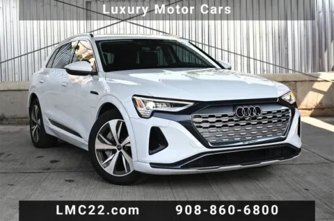 White 2024 Audi Q8 e-tron Premium for sale in Hillside, NJ