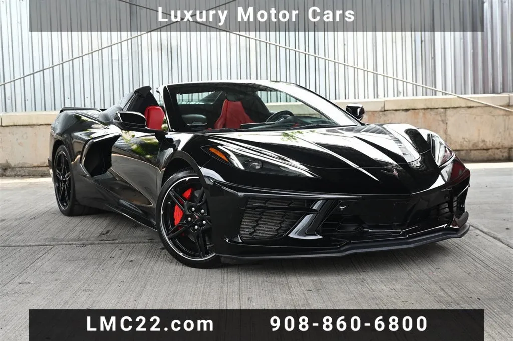 Black 2023 Chevrolet Corvette 2LT for sale in Hillside, NJ