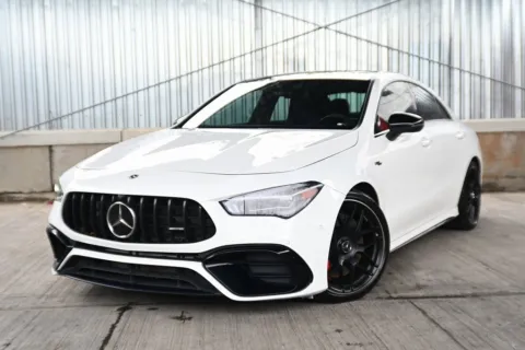 White 2023 Mercedes-Benz CLA AMG CLA 45 for sale in Hillside, NJ