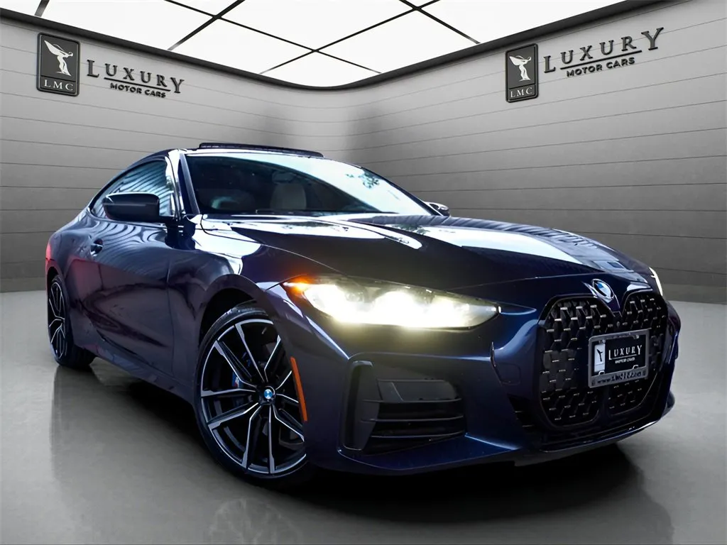 Blue 2022 BMW 4 Series M440i xDrive for sale in Hillside, NJ