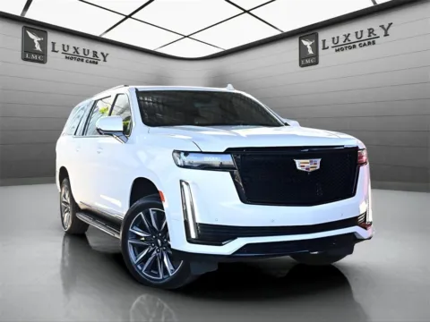 White 2021 Cadillac Escalade ESV Sport for sale in Hillside, NJ