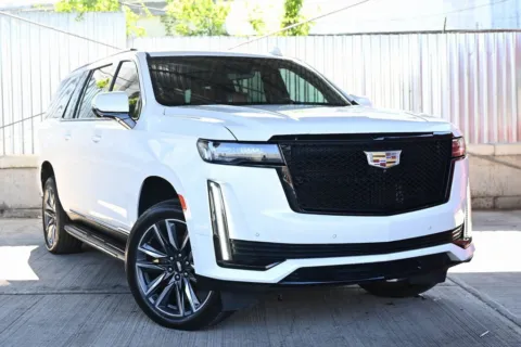 White 2021 Cadillac Escalade ESV Sport for sale in Hillside, NJ