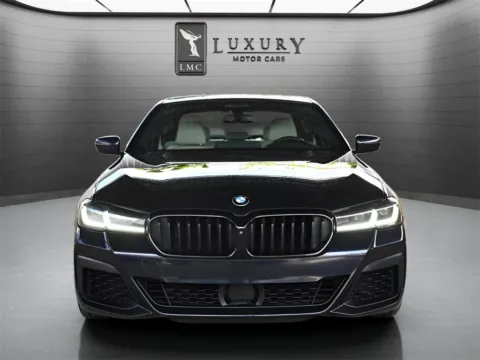 Another view of 2021 BMW 5 Series M550i xDrive for sale in Hillside, NJ at Luxury Motor Cars