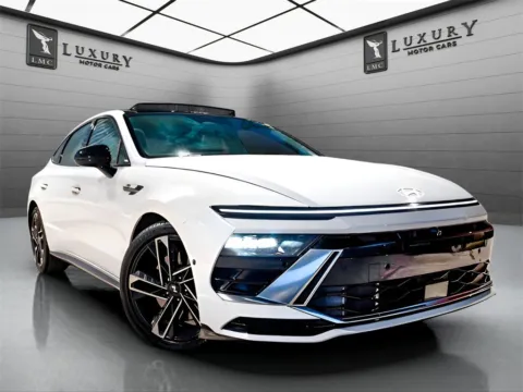 White 2024 Hyundai Sonata N Line for sale in Hillside, NJ