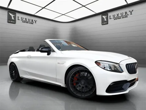 White 2019 Mercedes-Benz C-Class AMG C 63 S for sale in Hillside, NJ