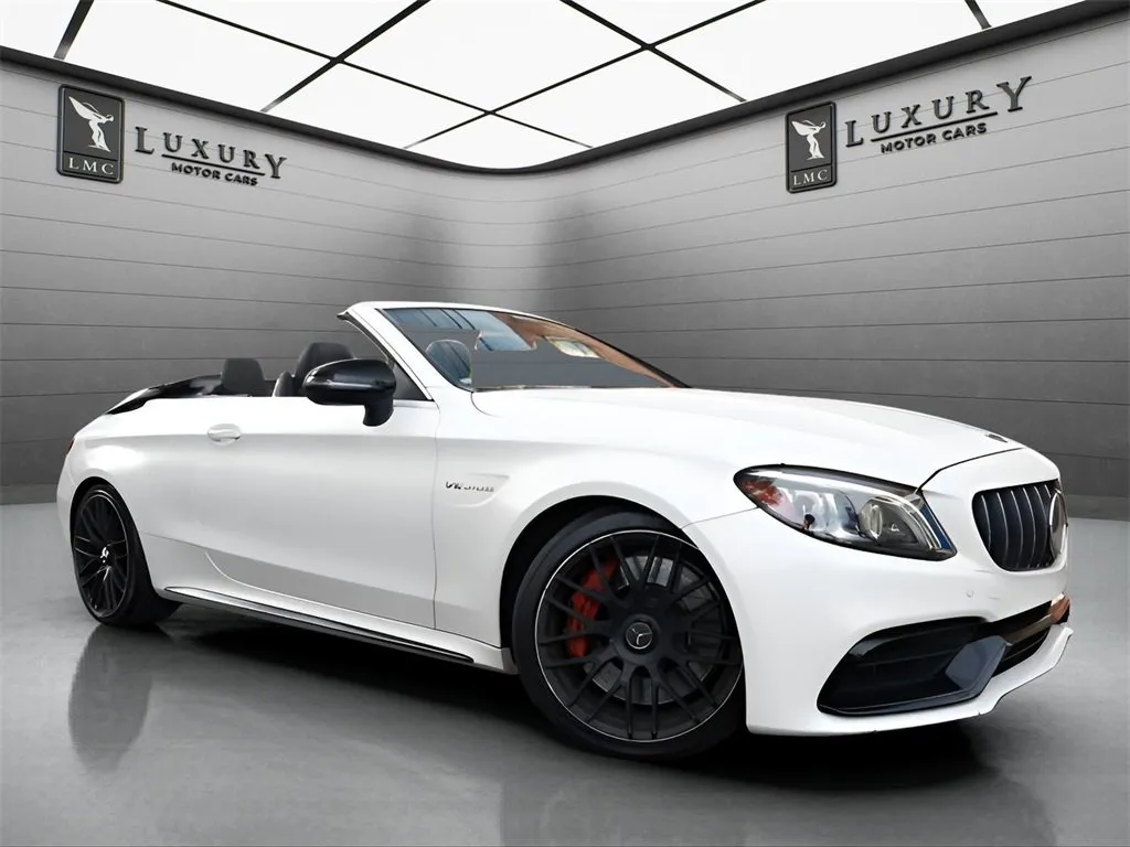 White 2019 Mercedes-Benz C-Class AMG C 63 S for sale in Hillside, NJ