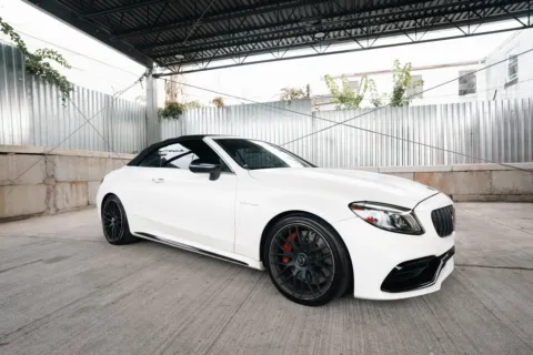 White 2019 Mercedes-Benz C-Class AMG C 63 S for sale in Hillside, NJ