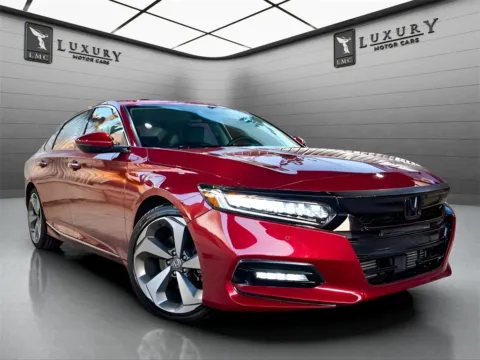 Beige 2018 Honda Accord Sedan Touring 2.0T for sale in Hillside, NJ