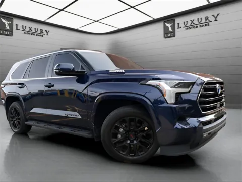 Blue 2023 Toyota Sequoia SR5 for sale in Hillside, NJ