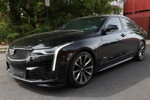 Another view of 2022 Cadillac CT4-V Blackwing for sale in Hillside, NJ at Luxury Motor Cars