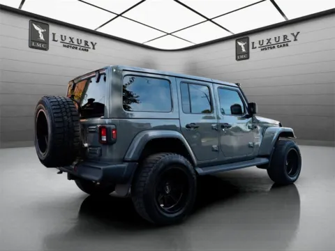 Another view of 2021 Jeep Wrangler Unlimited Sahara for sale in Hillside, NJ at Luxury Motor Cars