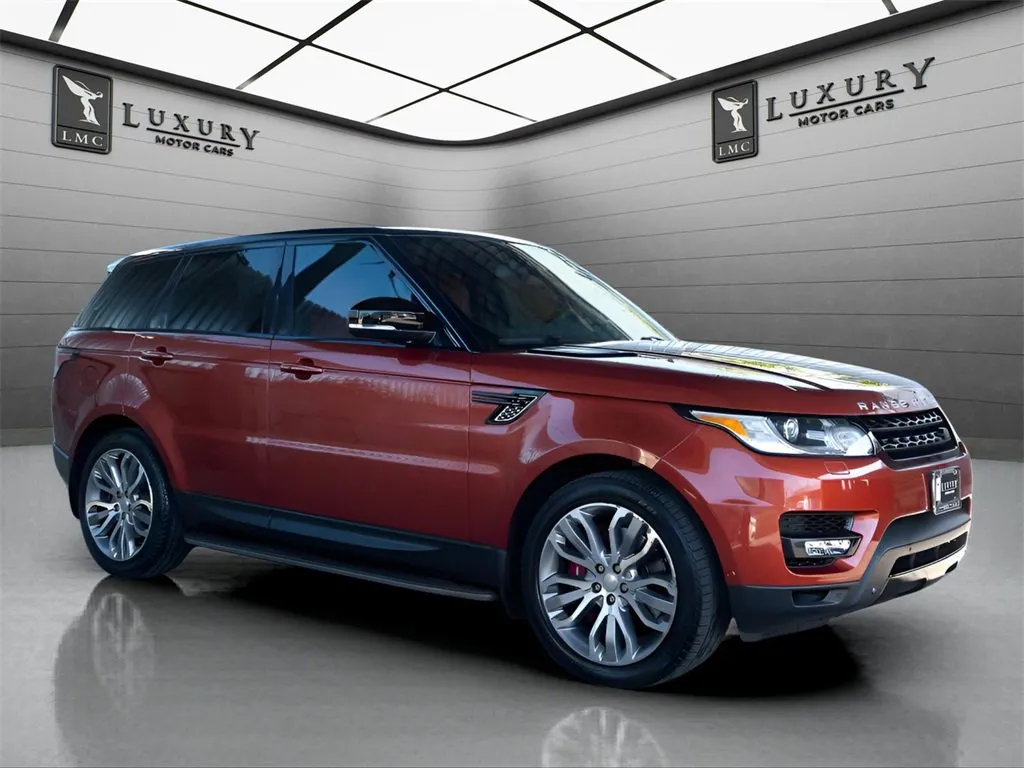 Red 2014 Land Rover Range Rover Sport Supercharged for sale in Hillside, NJ