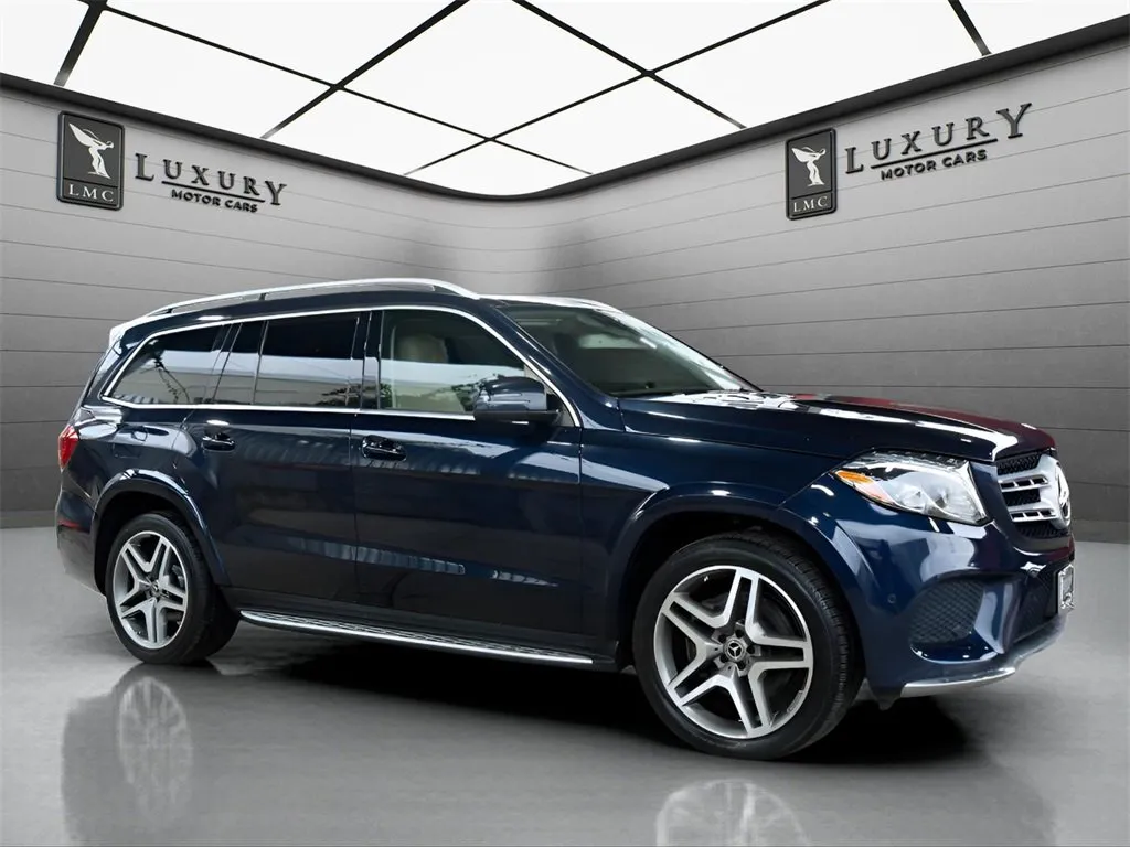 Blue 2019 Mercedes-Benz GLS 550 for sale in Hillside, NJ