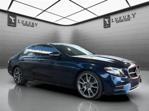 Blue 2020 Mercedes-Benz E-Class AMG E 53 for sale in Hillside, NJ