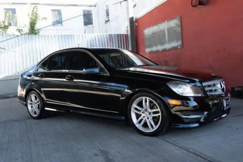 Black 2012 Mercedes-Benz C-Class C 300 for sale in Hillside, NJ