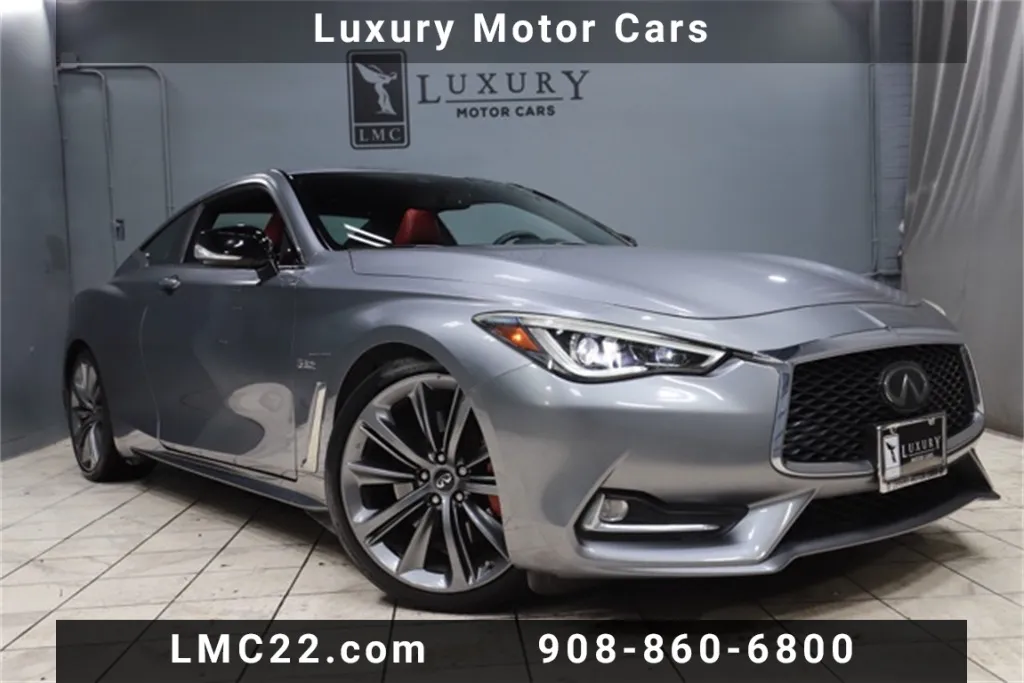 Used Infiniti Q60 Red Sport