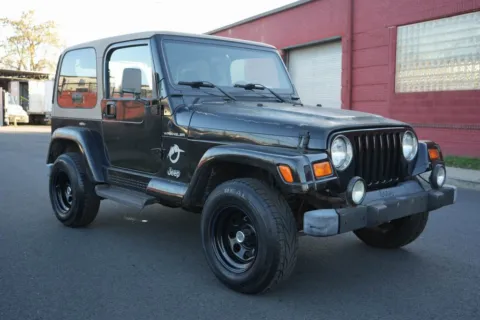 Black 1999 Jeep Wrangler Sahara for sale in Hillside, NJ