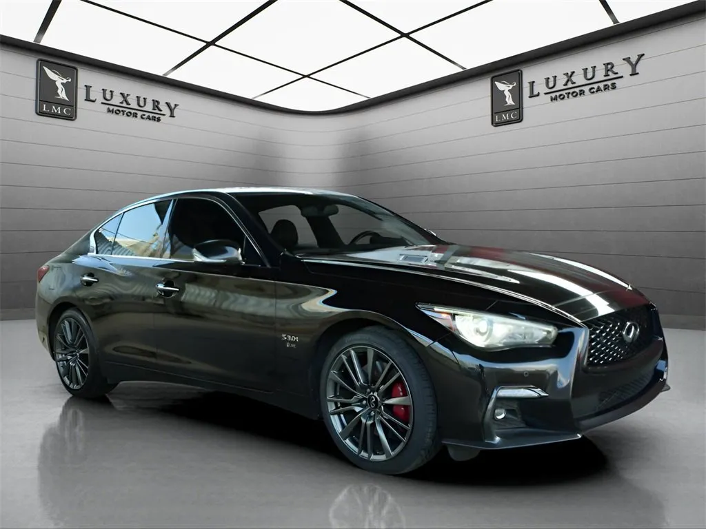 Black 2020 INFINITI Q50 RED SPORT 400 for sale in Hillside, NJ