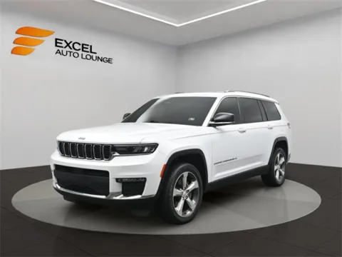 White 2021 Jeep Grand Cherokee L Limited for sale in Hightstown, NJ