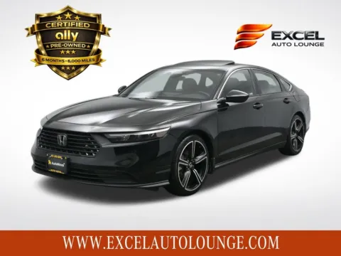 Black 2023 Honda Accord Hybrid Sport for sale in Hightstown, NJ