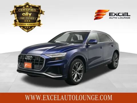 Blue 2020 Audi Q8 55 Prestige for sale in Hightstown, NJ