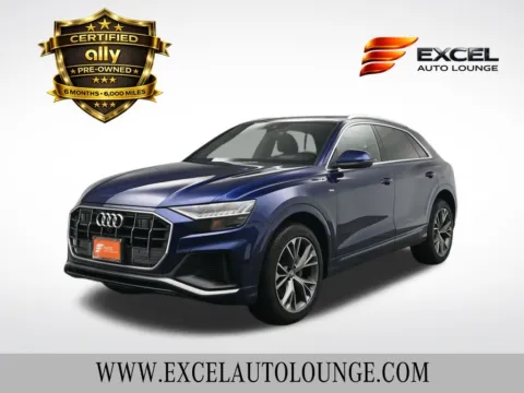 Blue 2020 Audi Q8 55 Prestige for sale in Hightstown, NJ