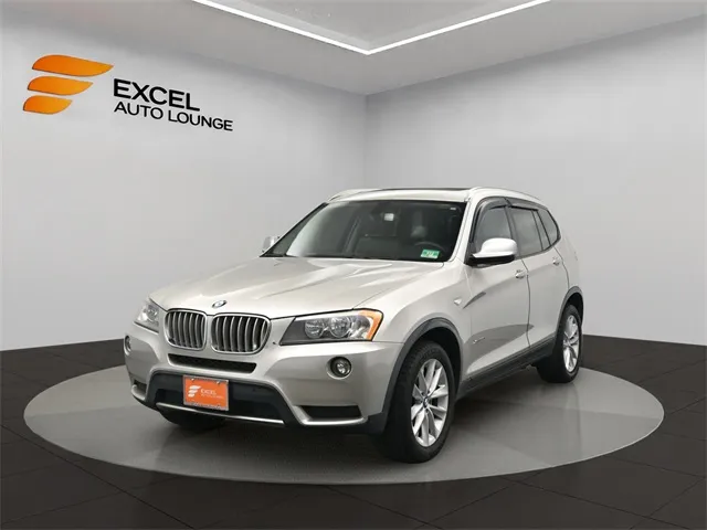 Silver 2013 BMW X3 xDrive28i for sale in Hightstown, NJ