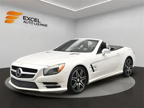 White 2015 Mercedes-Benz SL-Class SL 550 for sale in Hightstown, NJ