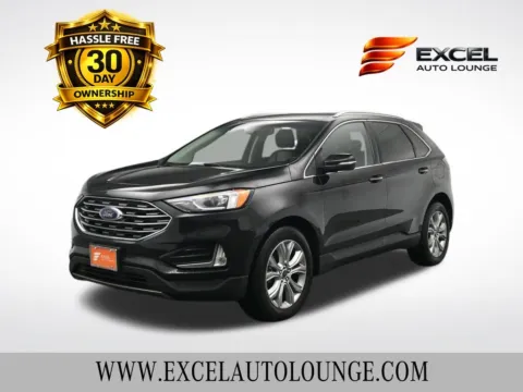 Black 2019 Ford Edge Titanium for sale in Hightstown, NJ