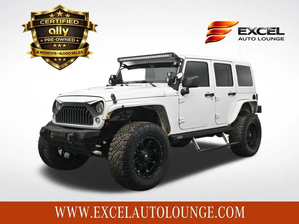 White 2014 Jeep Wrangler Unlimited Sahara for sale in Hightstown, NJ