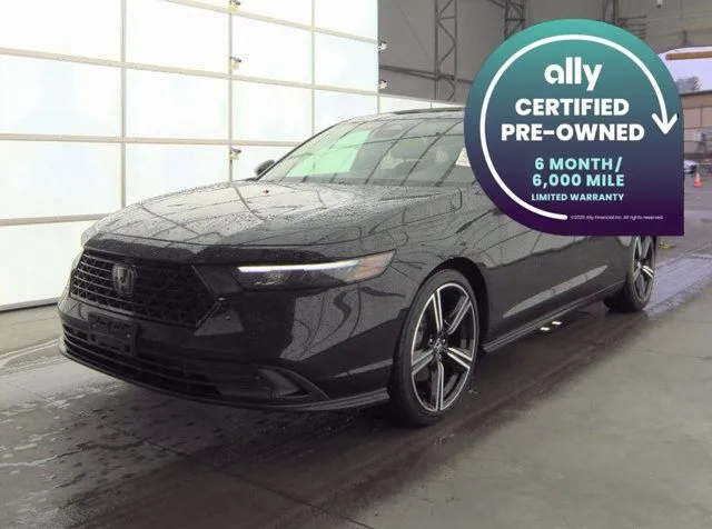 Black 2024 Honda Accord Hybrid Sport for sale in Hightstown, NJ