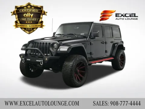Black 2020 Jeep Wrangler Unlimited Rubicon for sale in Hightstown, NJ