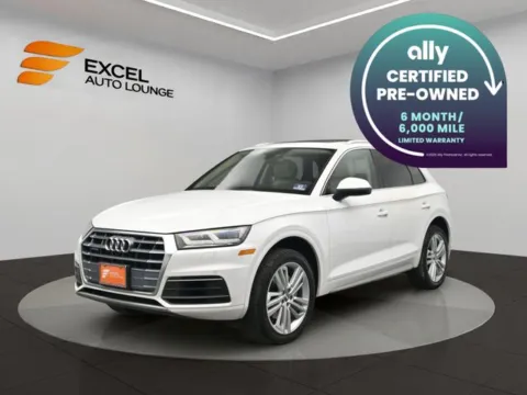 Black 2020 Audi Q5 45 Premium Plus for sale in Hightstown, NJ