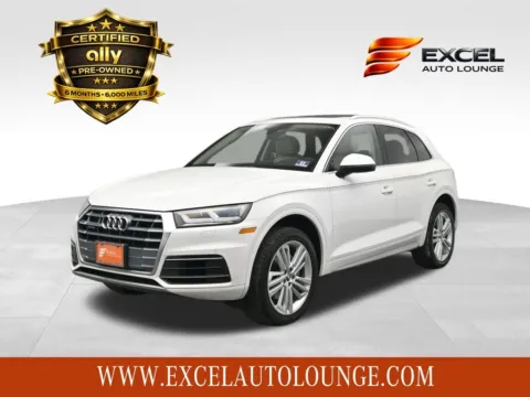 Black 2020 Audi Q5 45 Premium Plus for sale in Hightstown, NJ