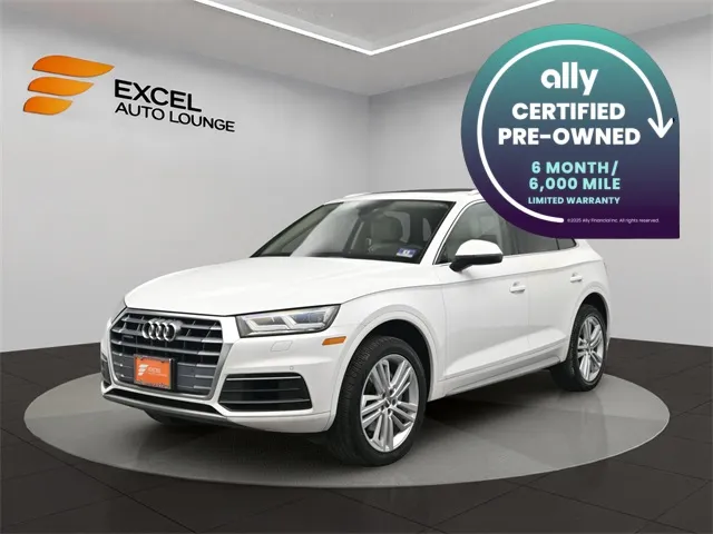 White 2020 Audi Q5 45 Premium Plus for sale in Hightstown, NJ