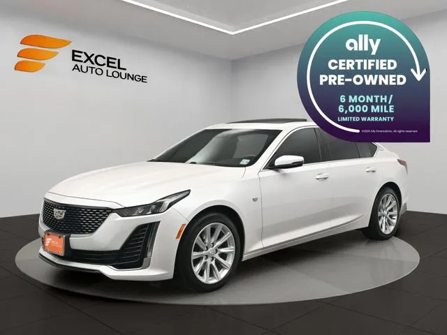 White 2023 Cadillac CT5 Premium Luxury for sale in Hightstown, NJ